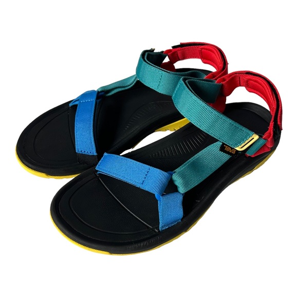Teva Shoes - Teva Hurricane XLT2 90's Multi Colour Block Sandals Women's Size 10